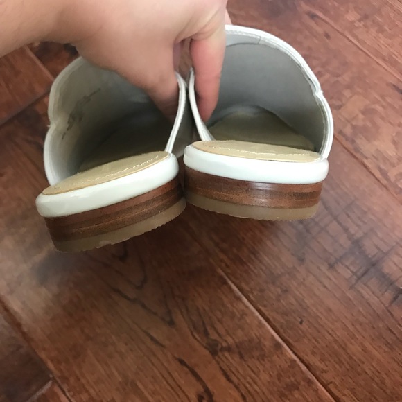 Marc Fisher White Mules - Picture 5 of 6